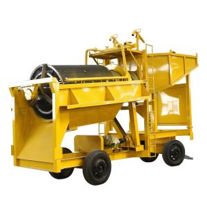 Wholesale Rotary Scrubber Machine Gold Trommel Wash Plant With Diesel Engine from china suppliers