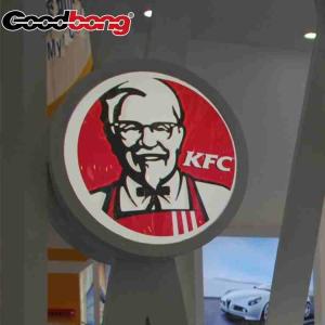Wholesale Vacuum Forming Plastic Round Custom Optional Shape Hotsale Store Letter Sign LED Light Box from china suppliers