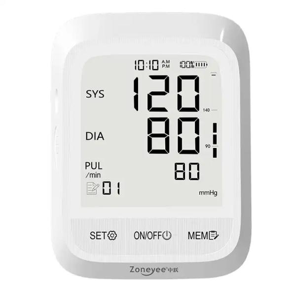 Automatic Digital Smart Sphygmomanometer Upper Arm Meter Blood Pressure Bp