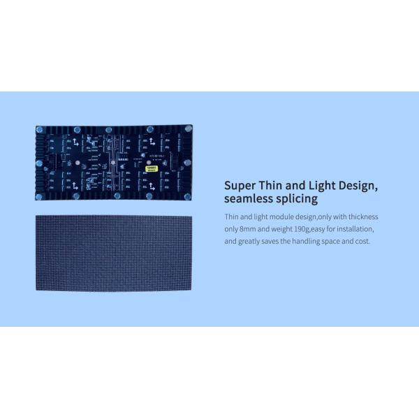 Full Color P2 Indoor Flexible LED Video Panels , Flexible Billboard LED Screen