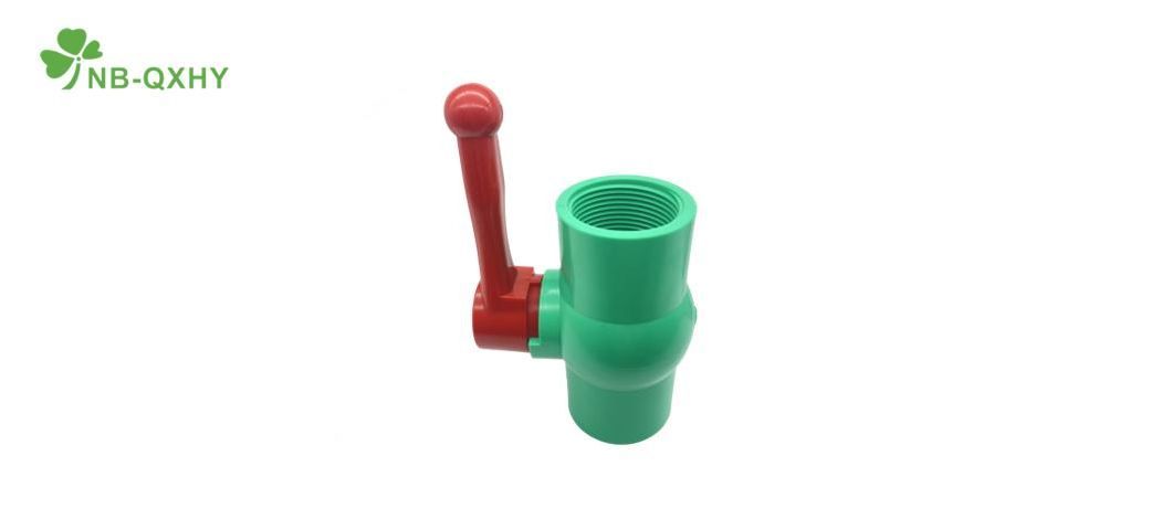 Nb-Qxhy Hot Sale CPVC Green Handle Compact Therad Ball Valve with Bangladesh Market