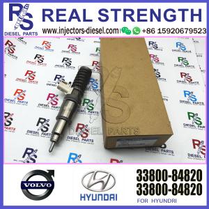 Wholesale Diesel Injector 33800 84820 33800-84820 3380084820 21306407 BEBE4D19002 For Hyundai D6CC Engine from china suppliers