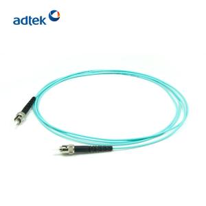 Wholesale ST/UPC-ST/UPC Simplex OM3 Fiber Patch Cord 0.9mm 2.0mm 3.0mm Cable Jumper from china suppliers