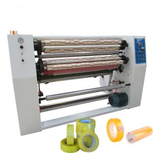 Wholesale Adhesive BOPP Cello Tape Machine Packaging Tape Slitting Machine from china suppliers