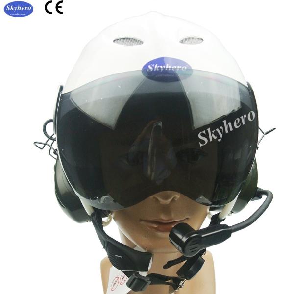 En 966 Standard Powered Paragliding Helmet Noise Cancel Paramotor Helmet Color Red Black White Blue Paramotor