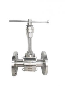 Wholesale PN25 SS Ball Valve , Flange Type Liquid Nitrogen Ball Valve from china suppliers