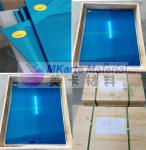 Customized Size Laminating Steel Plate Slight Matte Finish For Pvc Card