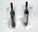 Promotional PVC Wine Bag , Portable Wine Chiller Bag For Bar / Restaurant / KTV