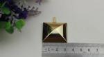 DIY bag hardware accessories light gold 30 mm metal square nail for handbag