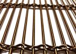 Rose Golden Flexible Cable Wire Stainless Steel Architectural Mesh For Facade