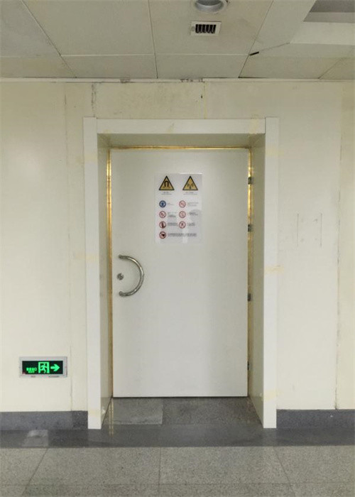 Copper Foil Faraday Cage Radiation Shielding Doors For MRI Room