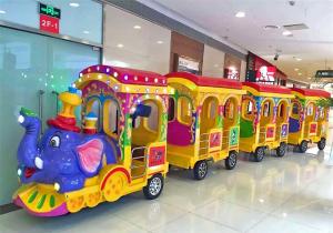 Wholesale Shopping Mall Indoor Electric Train For Toddlers Mini Express Train Elephant Design from china suppliers