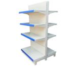 Double Sided Supermarket Display Rack Cosmetic Shelves For Small Shops