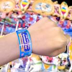 Custom Logo Vinyl PVC Wristbands Promotion Gift Items L Shape One Layer PVC