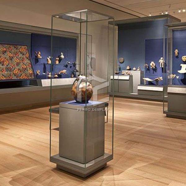 2mm Steel Plate Luxury Boutique Exhibition Display Cases 6 Plus 6mm Laminated