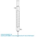 Distillation Chemistry lab Glassware Tube Glass Chemistry Laboratory Tube Allihn