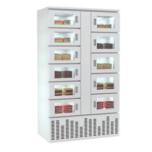 Wholesale High Tech Cooling Refrigerated Locker Egg Vending Machine For Fresh Food from china suppliers