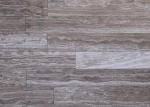 Decorative Athena Grey Marble Tile , Bathroom Wood Look Marble Cut To Size