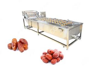 Wholesale GELGOOG Jujube Dates Fruit Washing Machine Continously High Capacity from china suppliers