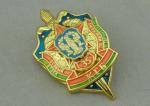 Zinc Alloy Military Award Badges Die Casting Imitation Hard Enamel