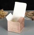 C1S Paper Foldable Cardboard Box Gold Foil Mask Packing