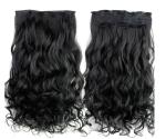 18 Inch Long Virgin Clip In Hair Extensions / Smooth Virgin Remy Hair Clip Ins
