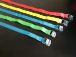 Width 25mm 35mm 50mm Cam Buckle Straps , Heavy Duty Cam Buckle Tie Down Straps