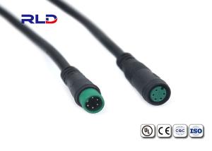 Wholesale M8 Plug 2 Pin 6 Pin Waterproof Electrical Quick Connectors Male And Female from china suppliers