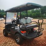 Black Free ODM OEM 4 Seater 4 Wheel Drive Golf Cart LED Lighting