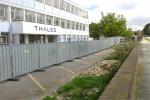 Steel Temporary Hoarding Vehicle Gate