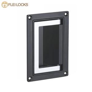 Wholesale Electrical Cabinet Door Pull Handles Zinc Die Casting Material Spray Coating Surface from china suppliers
