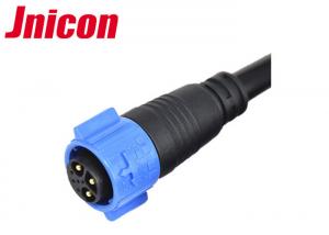 China Multi - Pin 3 + 5 Pin Waterproof Plug Connectors , IP68 Outdoor Push Lock Connectors on sale