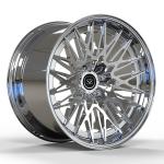 Custom Nissan Gtr 2 Piece Forged 20 Polish Rim 6061 T6 Aluminum Alloy 5x114.3