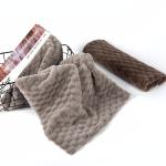 Soft and Cozy 100% Polyester Tricot Knitted Brushed Faux Fur Fabric for Ladies