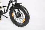 48V 1000W Fat Tyre Adult Electric Bicycle Vintage Mountain E Bike with 20 Inch