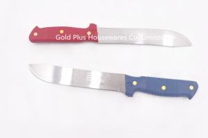 Wholesale 0.8MM Wholesale durable kitchen accessory knife stainless steel boning knife steak knife with black plastic grip from china suppliers