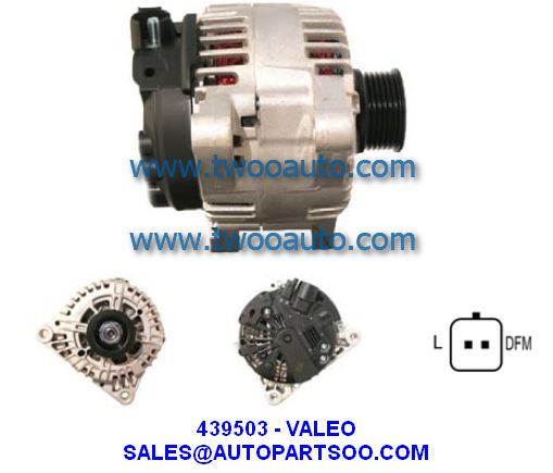 2542497 437359 SG14B012 0986044470 - VALEO Alternator 12V 140A Alternadores