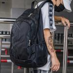 Personality large capacity student backpack fashion zipper computer pocket