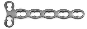 Wholesale Phalangeal Metacarpal Orthopedic Locking Plate T Shaped 6 7 8 Holes from china suppliers