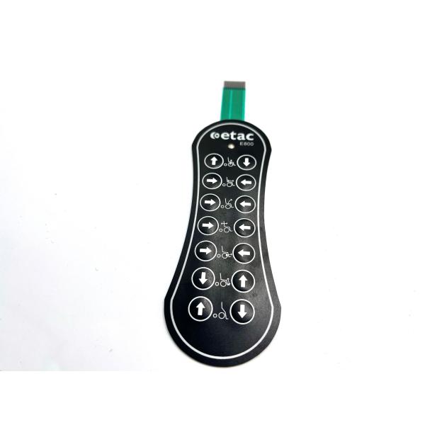Electrical Push Button Membrane Switch Keypad Membrane Switch Professional With Flexible Cable