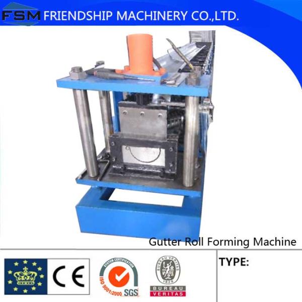 Half Round Gutter Roll Forming Machine Automatic Length Measuring