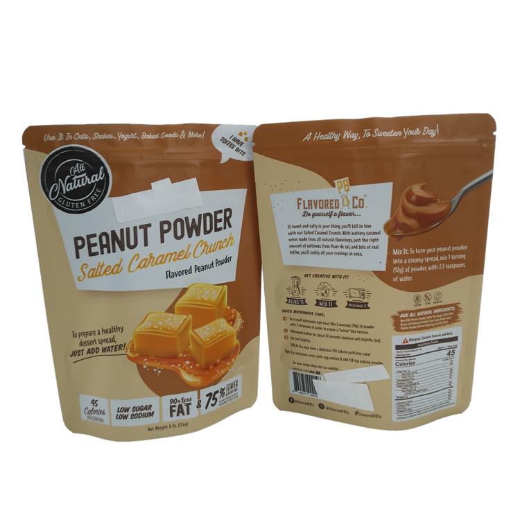 Food / Powder 10 colors 100 Micron Snack Bag Packaging