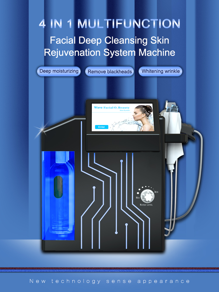 Home Facial Microderm Beauty Therapy Machine Acne Scar Treatment 7 Inch Screen