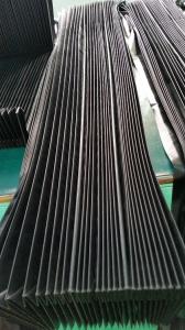 Wholesale Heat-sealed &amp;folded bellows fabric +PVC for any kind of machine dust covers from china suppliers