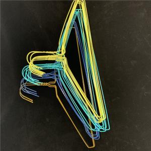 Wholesale Portable 1.9mm 40.5cm Clothes Wire Hanger Low Carbon Steel Material For Suit from china suppliers