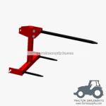 Farm equipment tractor 3point bale spear