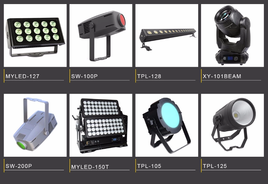 Customize Glass 200 Led Gobo Projector Light 4500lm 7500K DMX512
