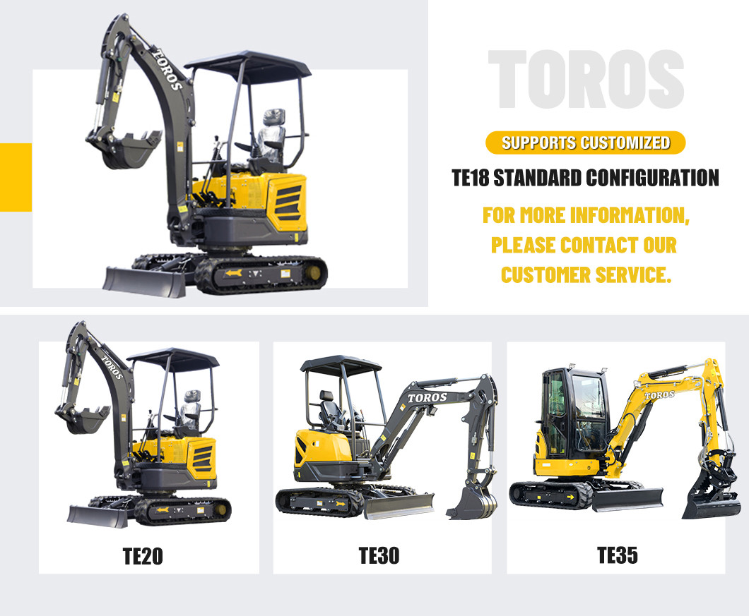 Mini excavator 1200kg operating weight, Kubota engine