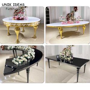 Wholesale 5 Foot 4 Foot Folding Banquet Table Chairs Wedding Stainless Steel from china suppliers