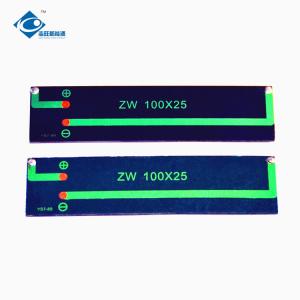 Wholesale 0.33W Micro Inverter Perovskite Solar Panel 5.5V Portable Radio mppt Solar Charger ZW-10025-5.5V from china suppliers